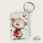 Charger l'image dans la galerie, Porte-clés St Valentin ❤️ Ourson mignon
