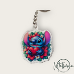 Charger l'image dans la galerie, Porte clefs Stitch cœur ❤️
